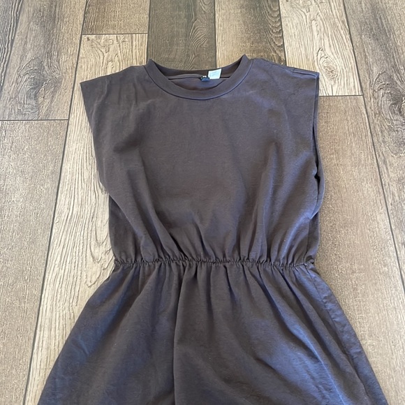 Gray HM cut off shoulder dress - Picture 2 of 5